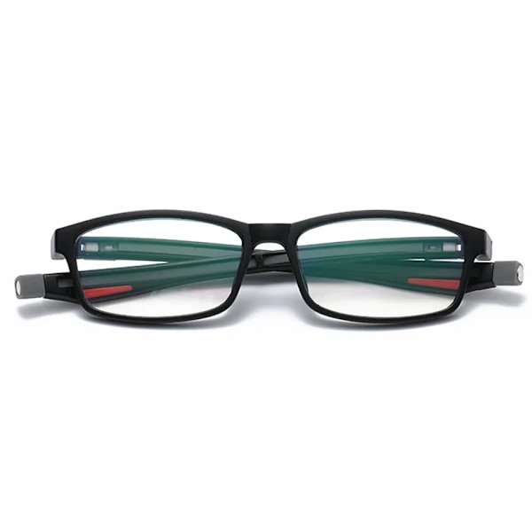 TR90 Magneettiset, kaulaan ripustettavat, kannettavat lukulasit, musta 1.25 Svart