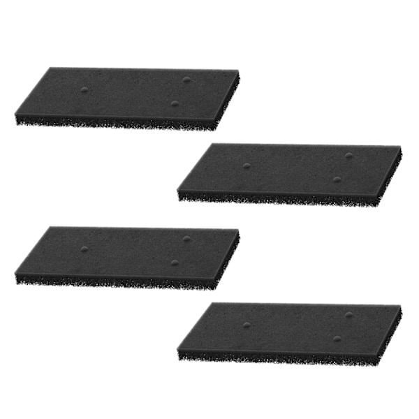 INF-suodatin kuivausrummulle 4-pakkaus Whirlpool 481010716911 Svart Sort