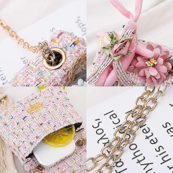 Flickors Crossbody-väskor för barn 6-12 år, Handväska för flickor CJY Beige