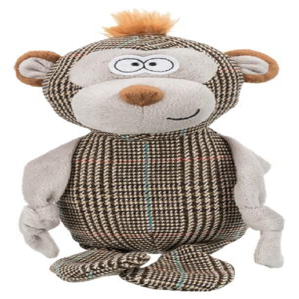 Apina äänellä, kangas, 32 cm Lelu koiralle monivärinen multicolor one size
