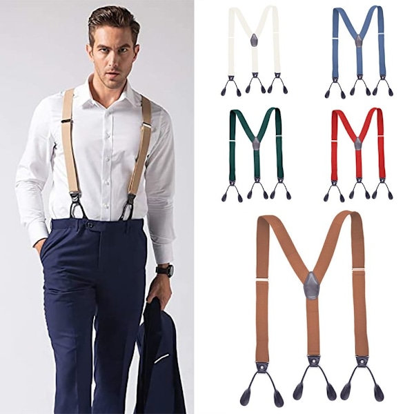 Suspenders Elastiske Suspenders SORT - spot sales Black