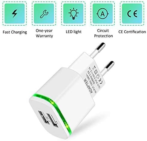 USB Strømkontaktlader, Universal LED Strømadapterutskifting