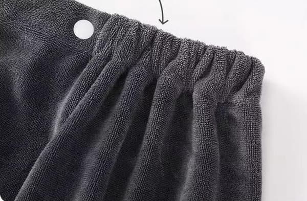 Badhandduk för män Bärbara badshorts Grå grey 30*140