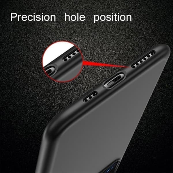 iPhone 15 Pro Max - Mat Sort Cover Svart black