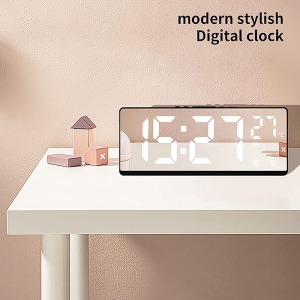 Digital Clock Time Management Practical Multifunction Bedroom
