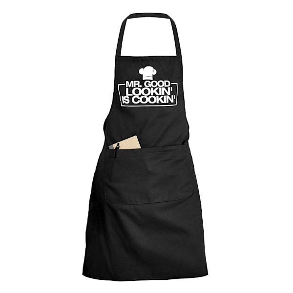 Mr Good Lookin Is Cookin - Forkle - Svart svart black one size