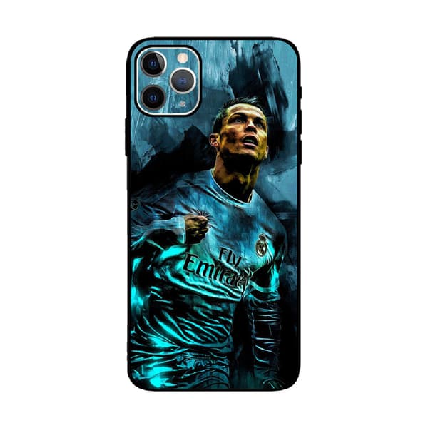 Fotball Ronaldo telefondeksel, Apple-deksel, fallsikkert mykt deksel 1 iPhone 15 Pro Max