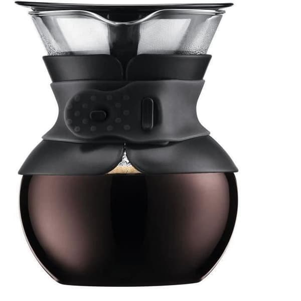 Till over - Bodum Kaffetrakter, permanent filter i rustfritt stålnett, 0,5 L, 4 kopper