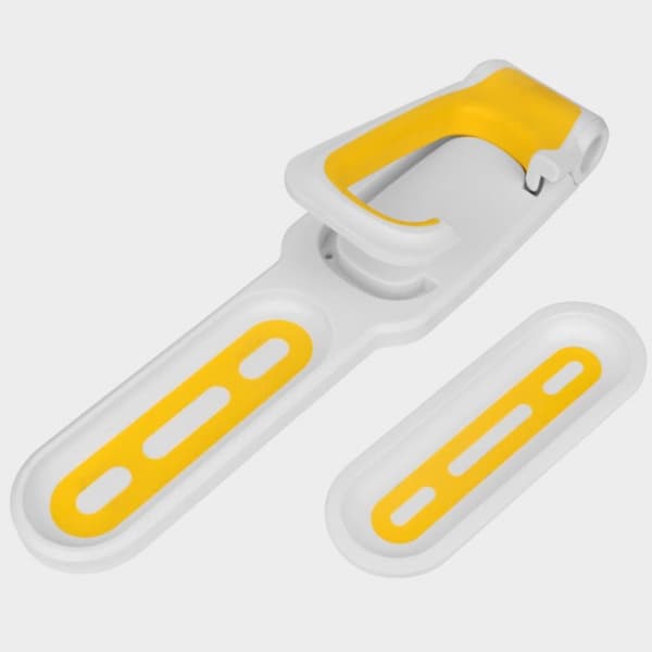 Väggfäste för cykel Mountainbike stöd GUL yellow