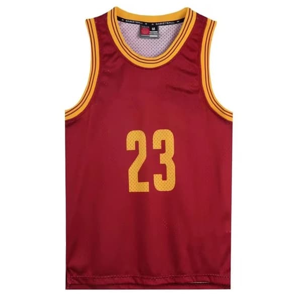 Retro amerikansk basketväst andningsbar sommarväst XL