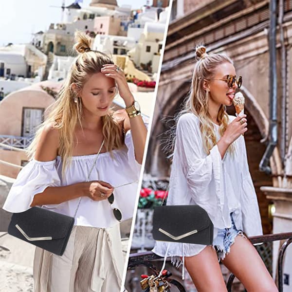 Elegante Aftentasker til Formelle Anledninger, Sort