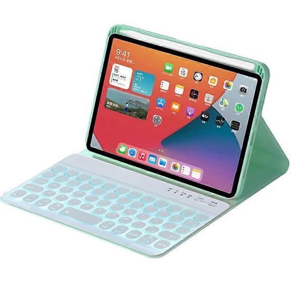 Bluetooth-tastatur i skinnetui til iPad mini 6