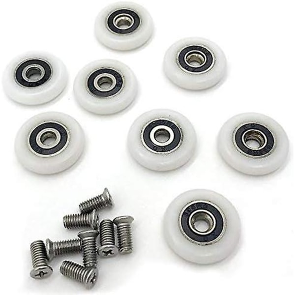 8 Suihkuovien Rullat Pyörät Juoksijat Rullat 25mm 27mm