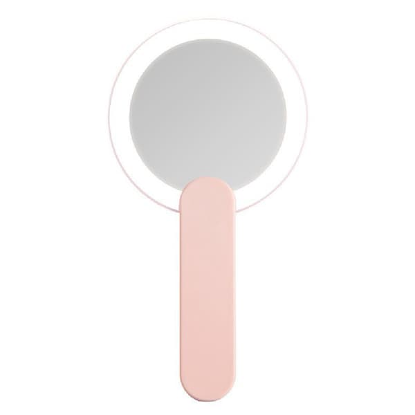 Fickspegel med LED-belysning - USB pink