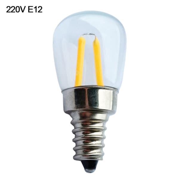 Volfram Kylskåpslampa Kylskåpsbelysning 220V E12 220V E12