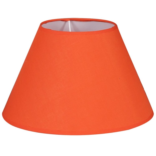 Liten lampskärm E27 Basvägglampskärm tillbehör i retrostil Orange 23X23X17CM