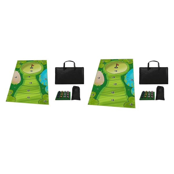 Battle Royale Golfspel, Avslappnat Golfspel Set, Backyard Golfz 100*60cm