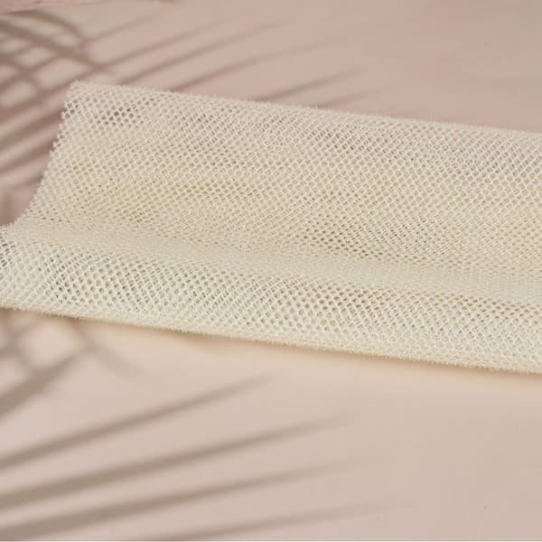 2-pack nätssvampar, badkroppsskrubb för mjukare hud Beige Beige 30*80cm