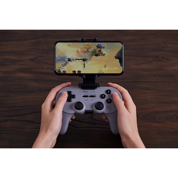 Kompatibel 8BitDo mobilklemme for 8BitDo Pro 2 Bluetooth-spillkontroller