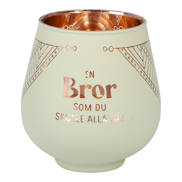 Ljuslykta i spegelglas, Bror