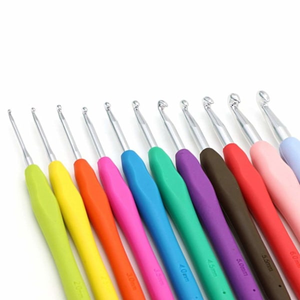 Crochet Kit (30 Pieces) with Crochet Hooks, Stitch Markers, Measuring Tape, Row Counter, Yarn Cutter