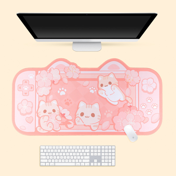 Sakura kat stor musemåtte, 77*39,5 cm