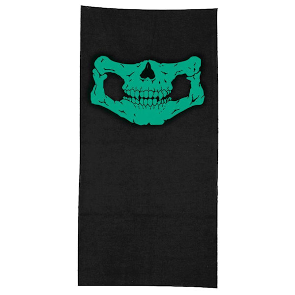 Skelet Maske / Tørklæde / Halstørklæde | Halloween - Skelet Maske Grön Green