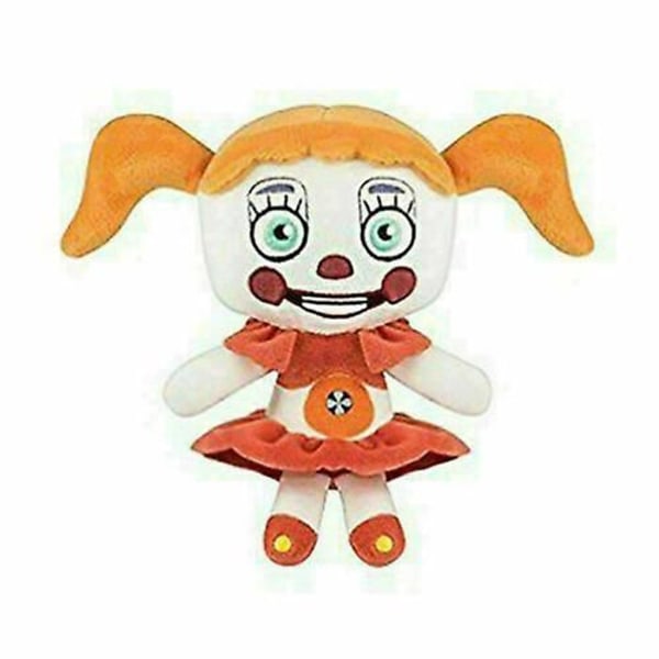 Fem Nätter Hos Freddy's Fnaf Skräckspel Barn Plushie Leksak Plyschdockor Present Topp Circus Baby