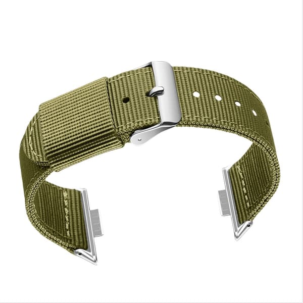 Snygg nylonrem för Huawei Fit 3/4/4 Pro Khaki
