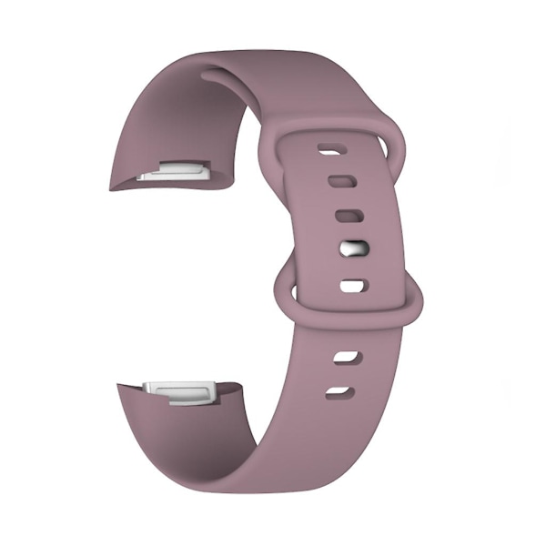 Fitbit Charge 5 -kellolle säädettävä silikoniranneke Lavender