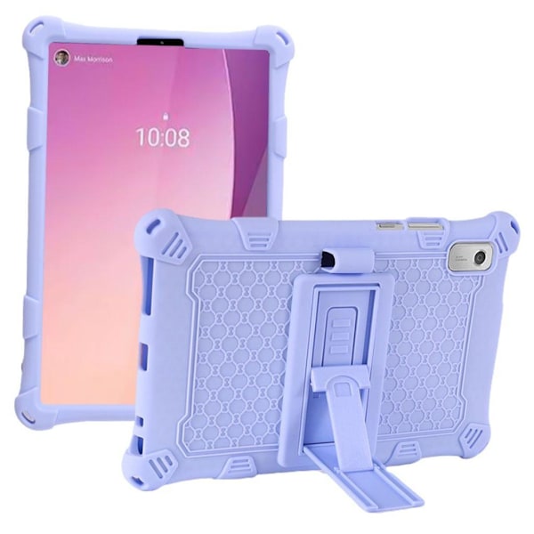 Teksturert Lenovo Tab M9 deksel - Lys lilla Purple Lila