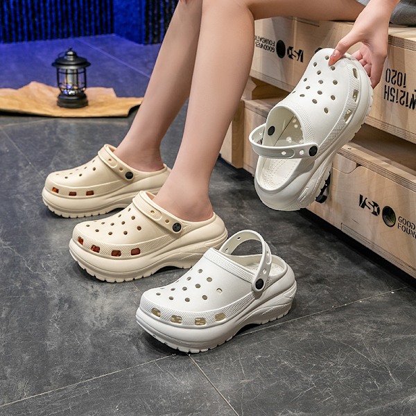 Crocs Classic Mega Crush Clog Naisten Kengät Valkoiset Sandaalit valkoinen white M5W7/37