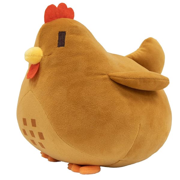 Stardew Valley Kycklingkudde Gosedjur Julklapp Brown