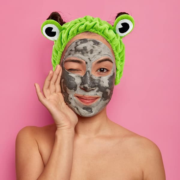 4-pak frø ansigtsbånd brede pandebånd sød fe makeup