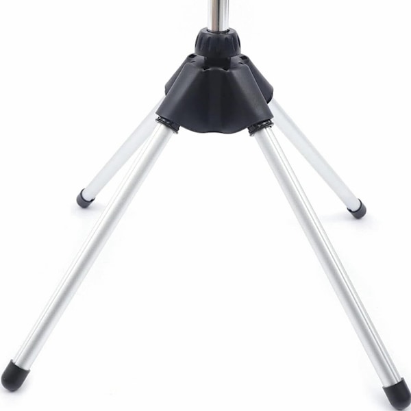Gulvmonteret strygestativ Steamer Stand SORT Black
