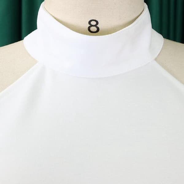 Sommarmode Rygglösa vida benbyxor Vit White 2XL
