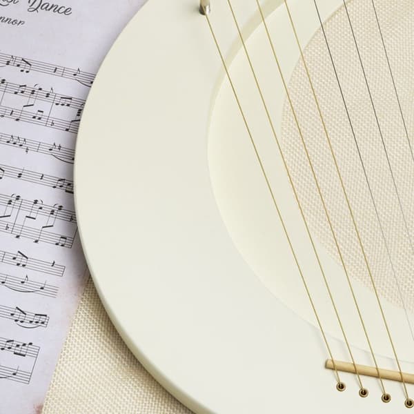 7-strengs musikkinstrument Lyre Hellas Lyre Harpe