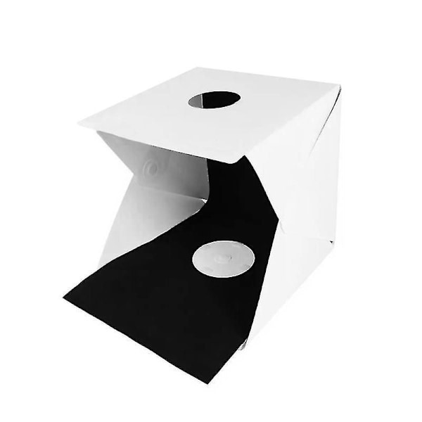 Mini Fotostudio Ljusbox Fotograferingstält Portabel Vikbar Produktbelysningskit För Studio Fotokamera Fotografering 20cm