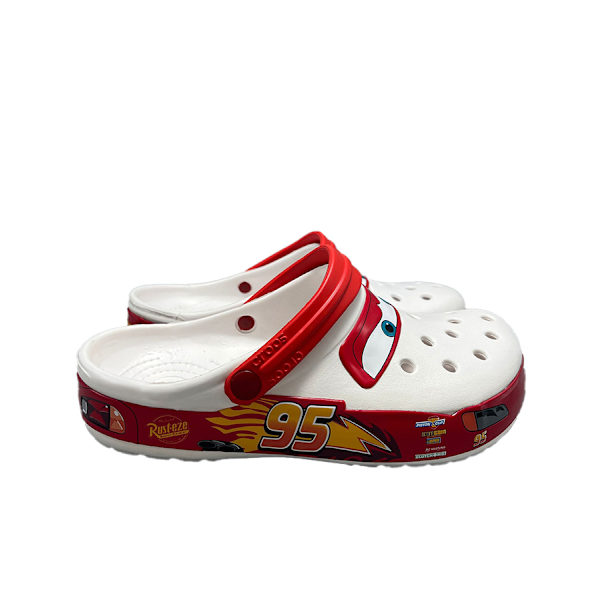 Unisex Vuxen Pixar Bilar McQueen Träskor vit white 37