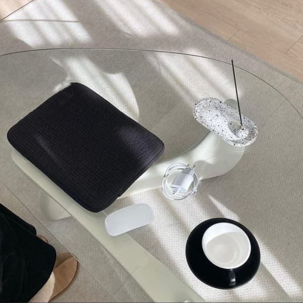 Blød foret taske Etui til bærbar computer til tablets SORT 13 14 tommer 13 sort black 13 14 inch-13 14 inch