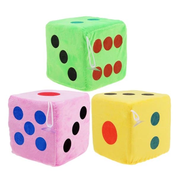 Stora svamp tärningar prick prick spel tärningar för matematikundervisning grön leksak
