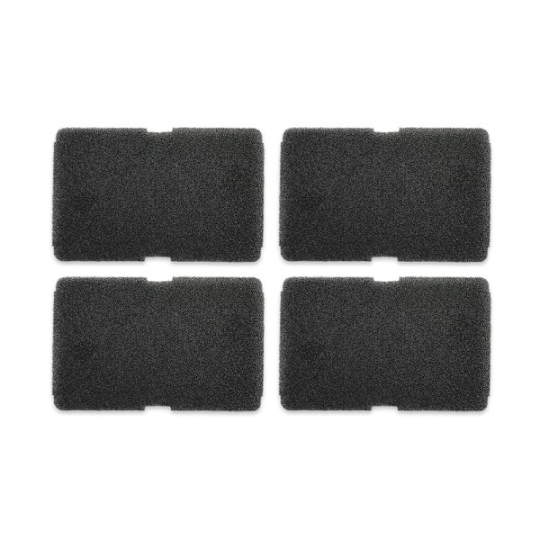Kuivausrummun suodatin 4 kpl Beko Elektra Grundig 2964840100 Svart Sort