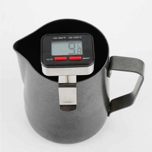 Espresso Cappuccino Kaffe Digital Matlagningstermometer Snabbläsning Kötttermometer z