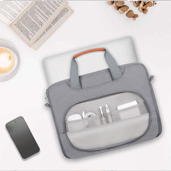 Laptop taske Computer taske GRÅ 15.6 TOMMER 15.6 TOMMER grå grey 15.6inch-15.6inch