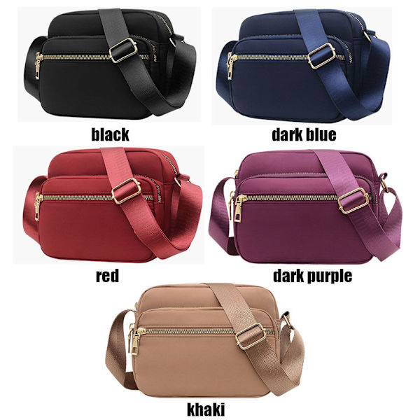 Axelväska Crossbody Väskor SVART black