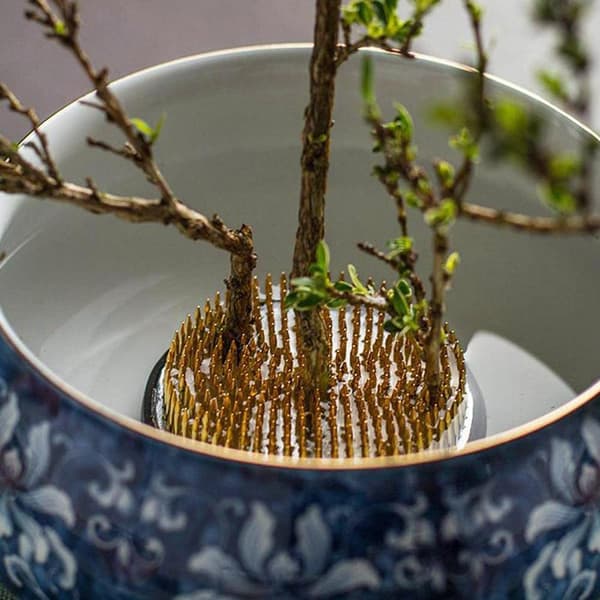 Blomsterfakir Kenzan Pin Holder Nål Ikebana Mix 3 S 2-Pack
