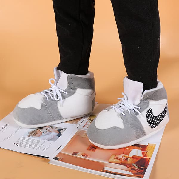 Mode Store Bomuldssko Varmende Vandtætte Hjemmesko Til Stuen Air Force 1