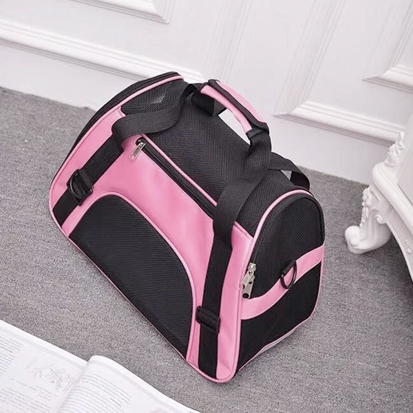 Hundebur, Kattebur, Bilbur til kæledyr, 52 x 27 x 32 centimeter (Rosa)