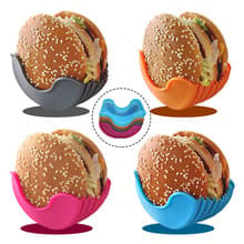 Silikon Hamburgerhållare – Handsfree, Halkfri Bricka/Caddy (Set om 4)