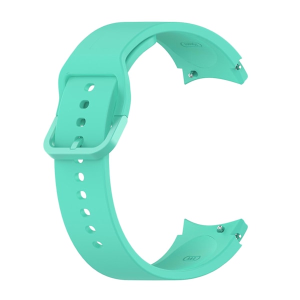 Silikonarmband för Samsung Galaxy Watch4 40mm / 44mm platt spänne Mint Green